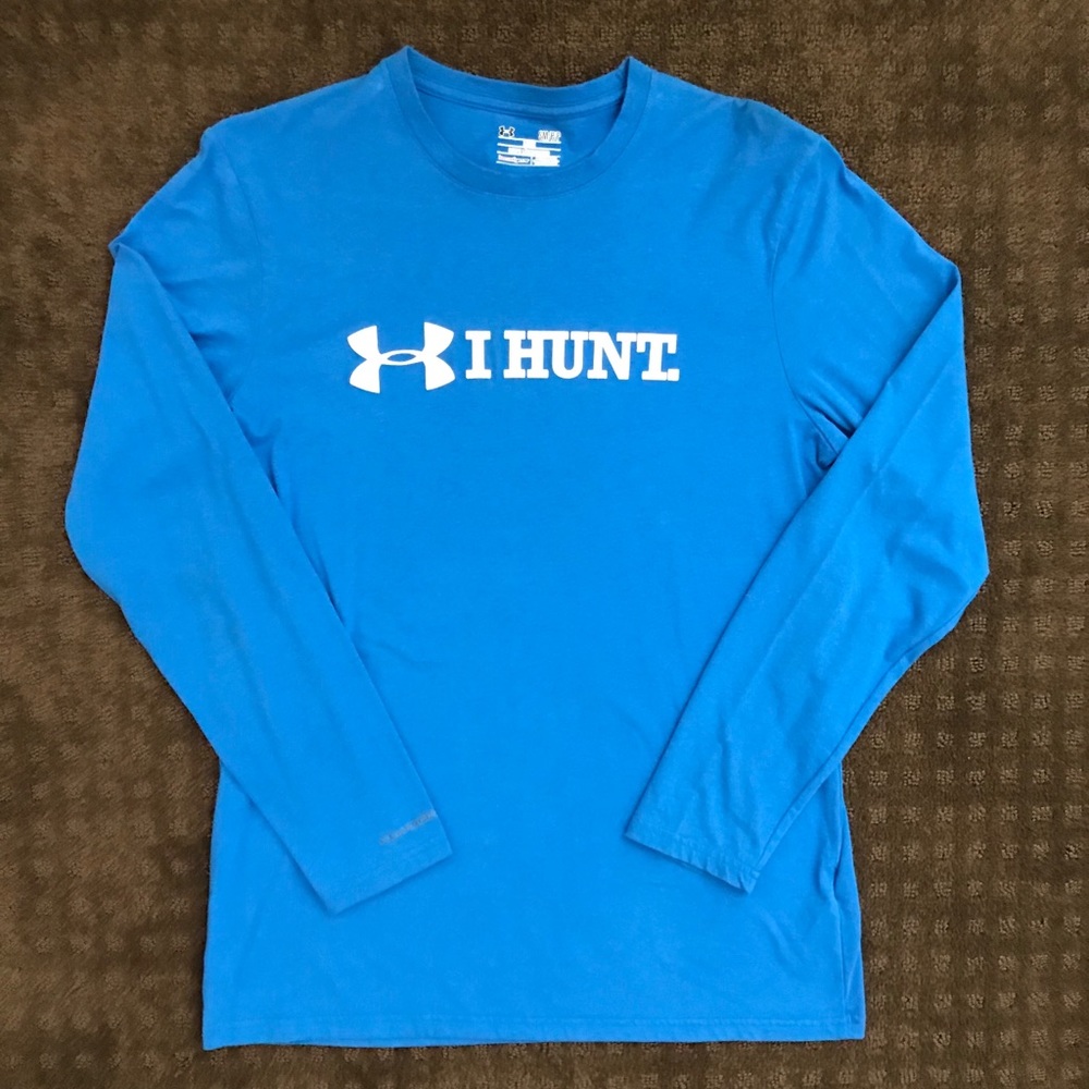 Men’s Under Armour “I Hunt” long sleeve shirt size small